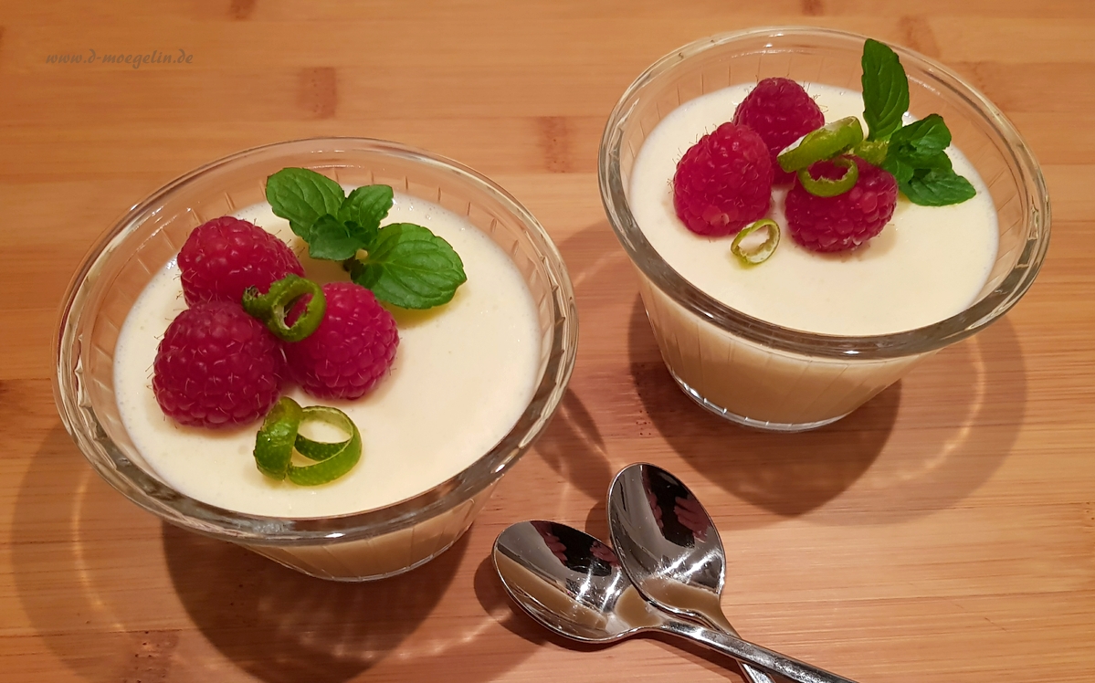 Kochbuch - DESSERTS - Limette Joghurt Creme