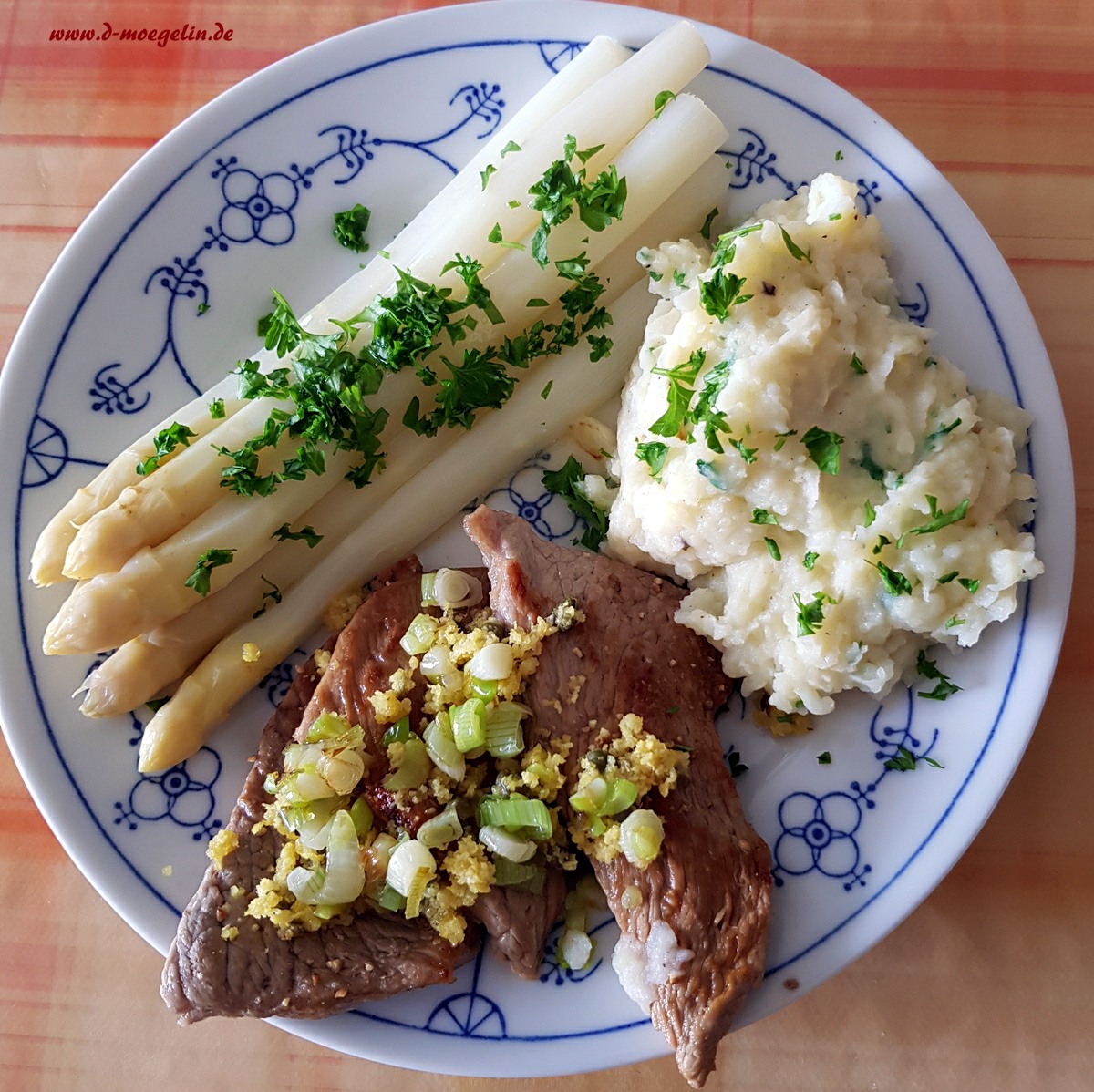 Kalbsschnitzel mit Zitronenbutter