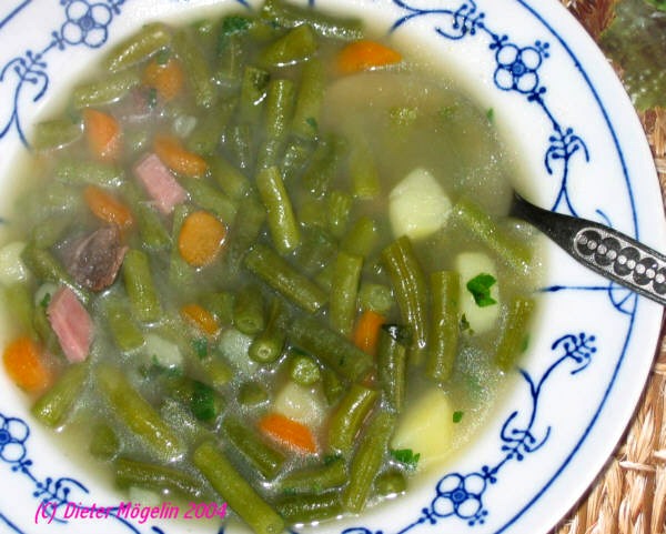 Grne Bohnen Suppe